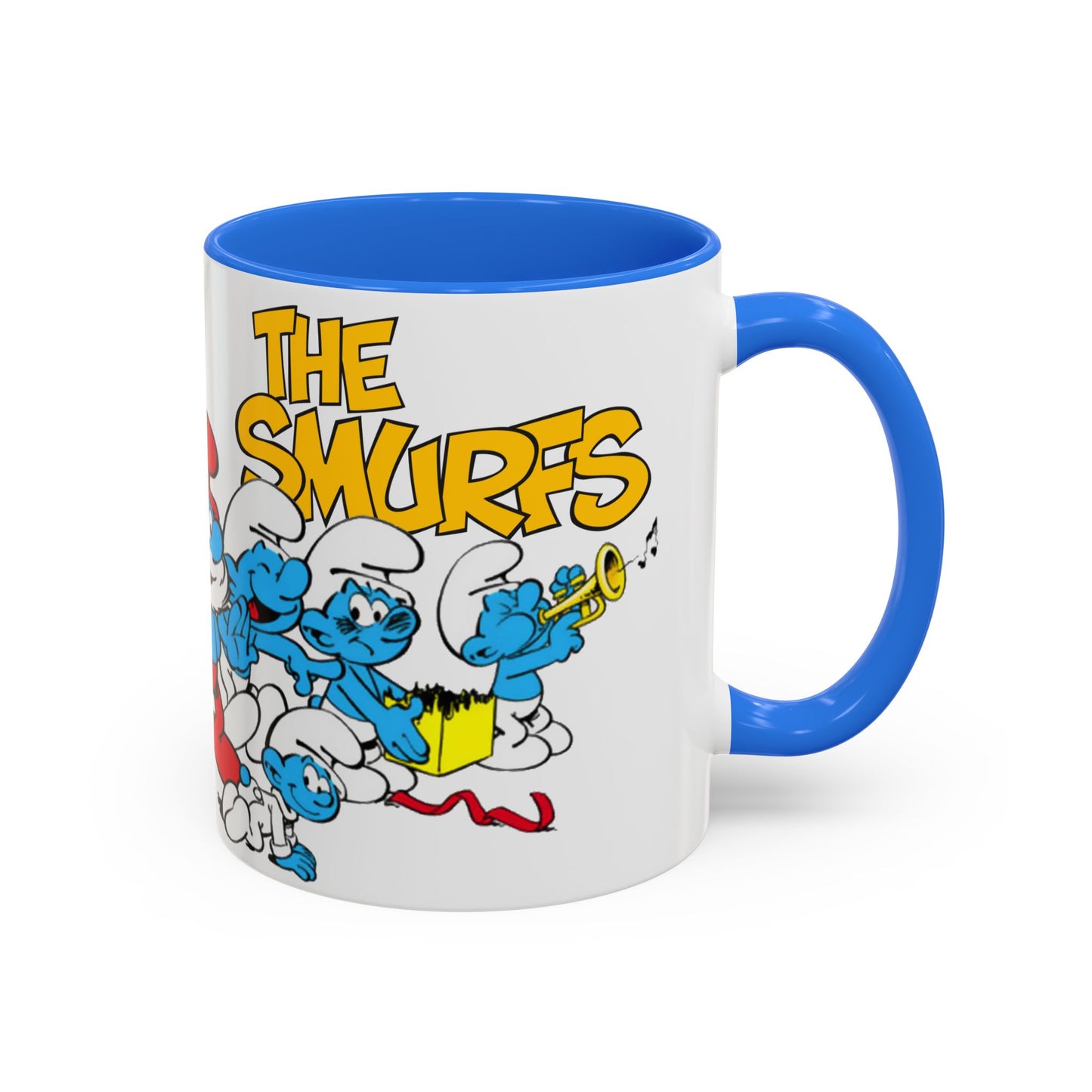 Smurfs-Inspired Colorful Coffee Mug, 11oz / 15oz