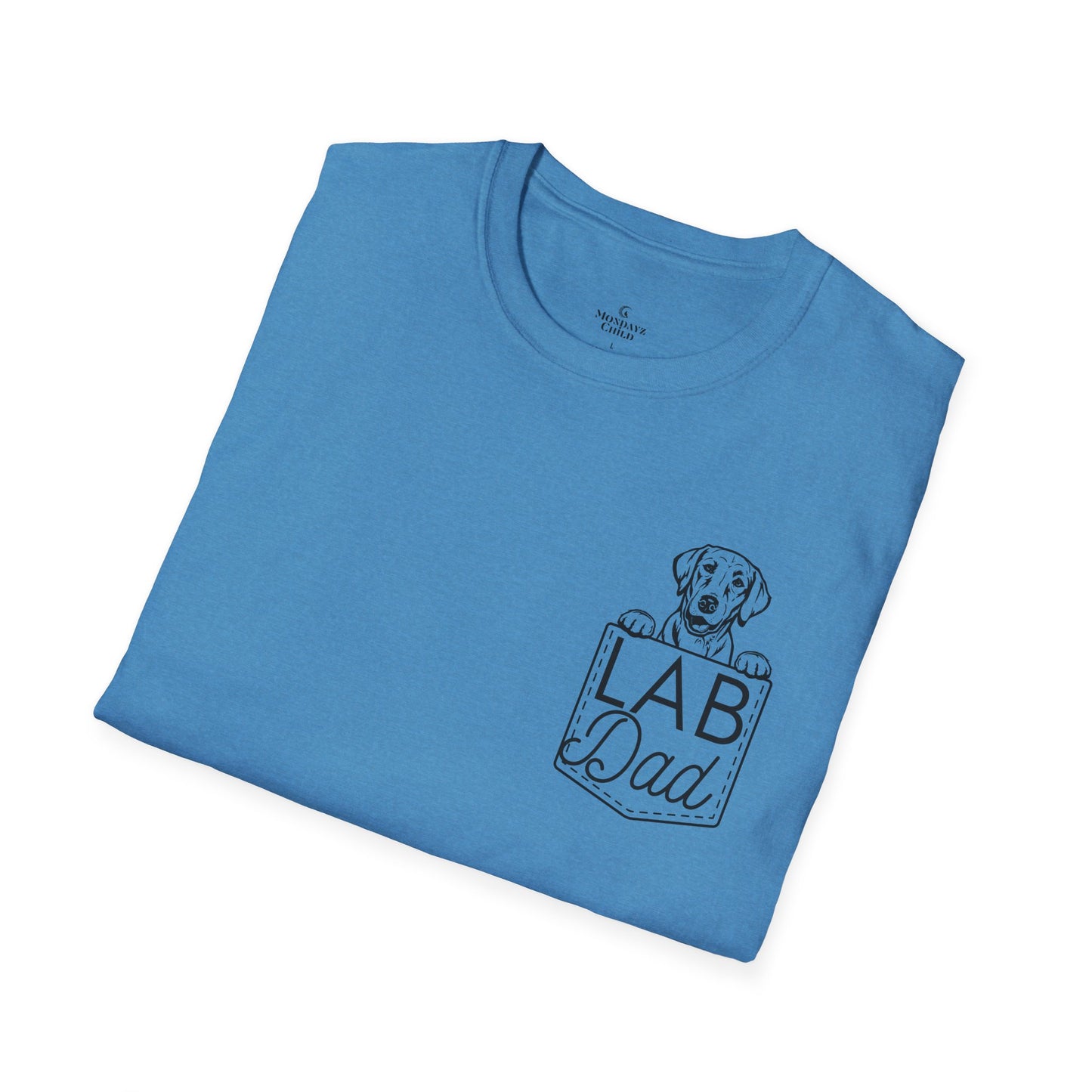 Lab Dad Faux Pocket T-Shirt