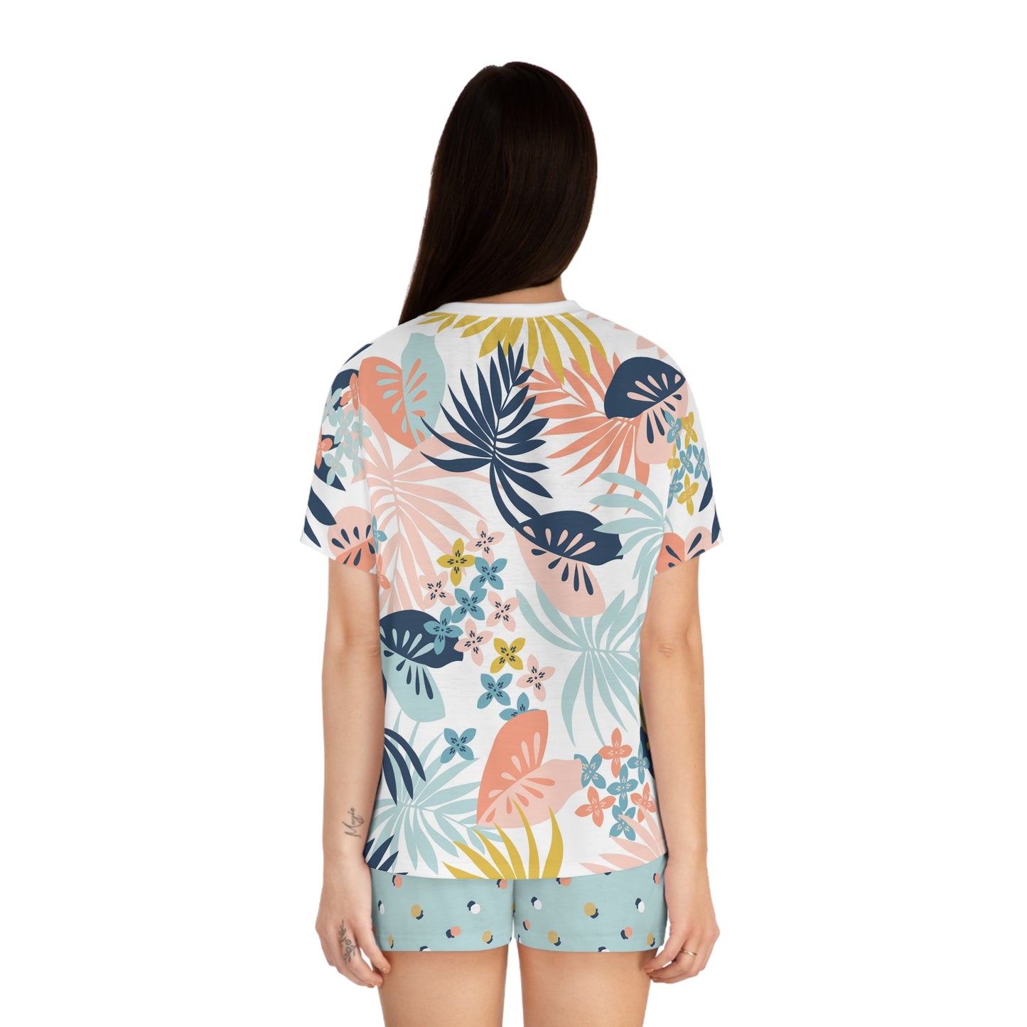 Tropical Women’s Short Pajama Set