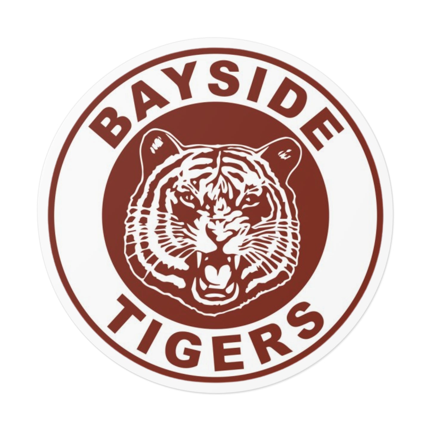 Saved By the Bell Bayside Tigers Stickers