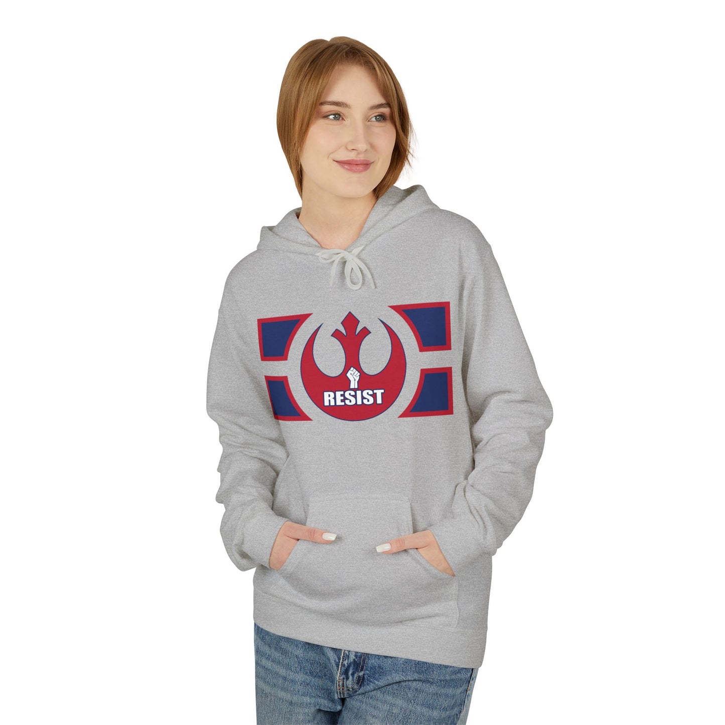 Resist Unisex Fleece Hoodie