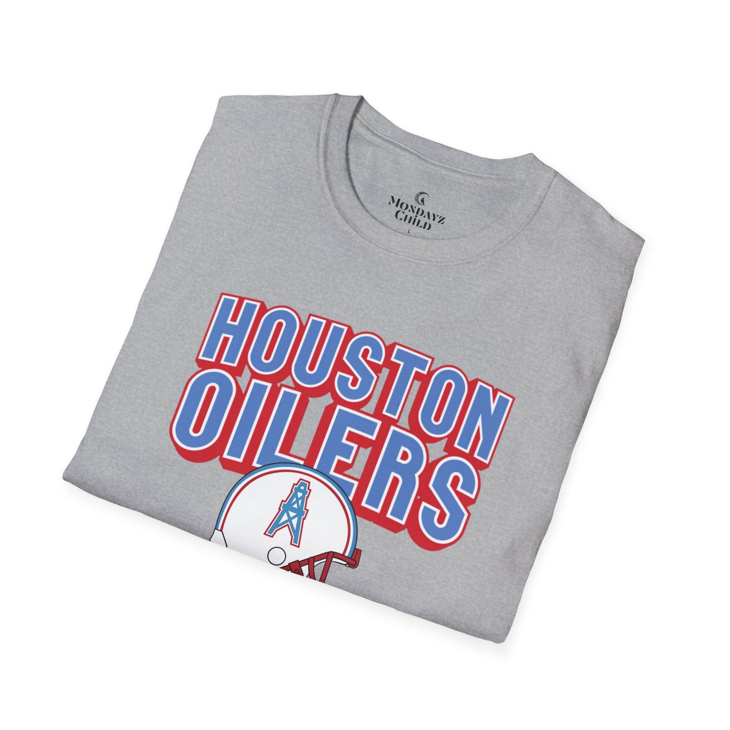 Houston Oilers Retro Helmet Unisex T-Shirt | up to 5X