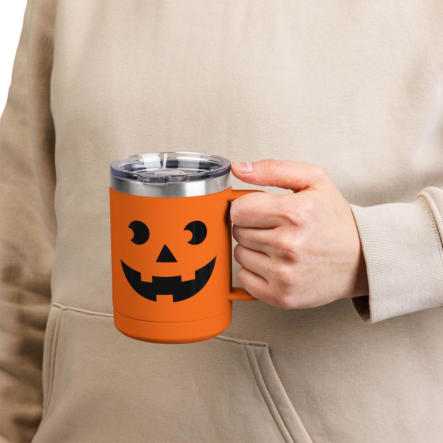 Mug Tumbler, 15oz - Halloween Pumpkin