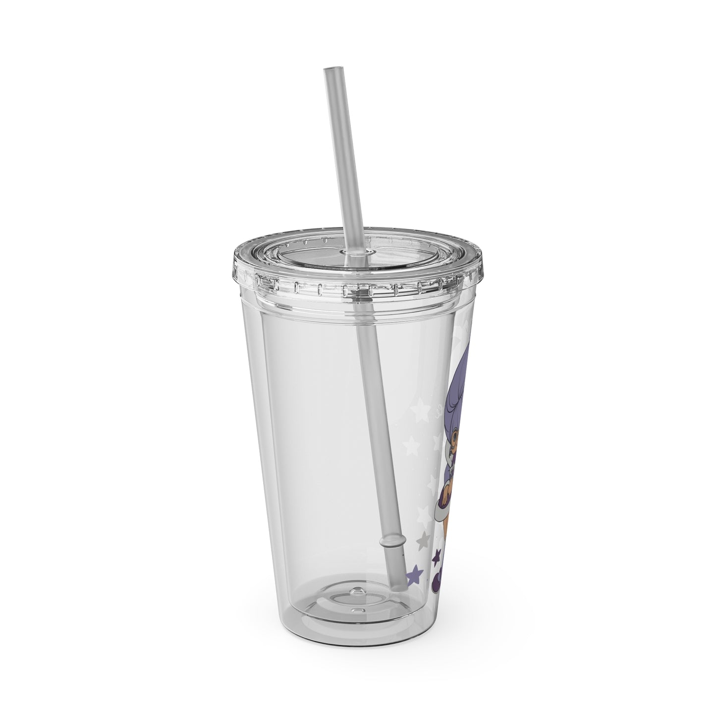 Rainbow Brite 16oz Acrylic Tumbler featuring Shy Violet