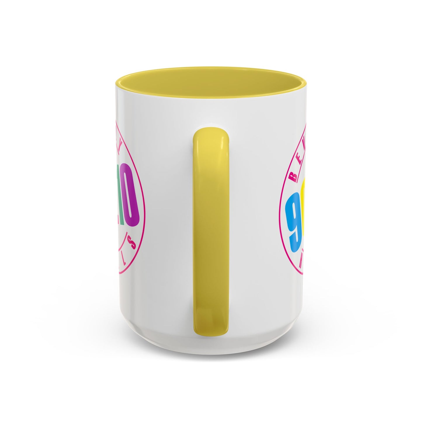 90210 Colorful Accent Mug (11oz & 15oz)