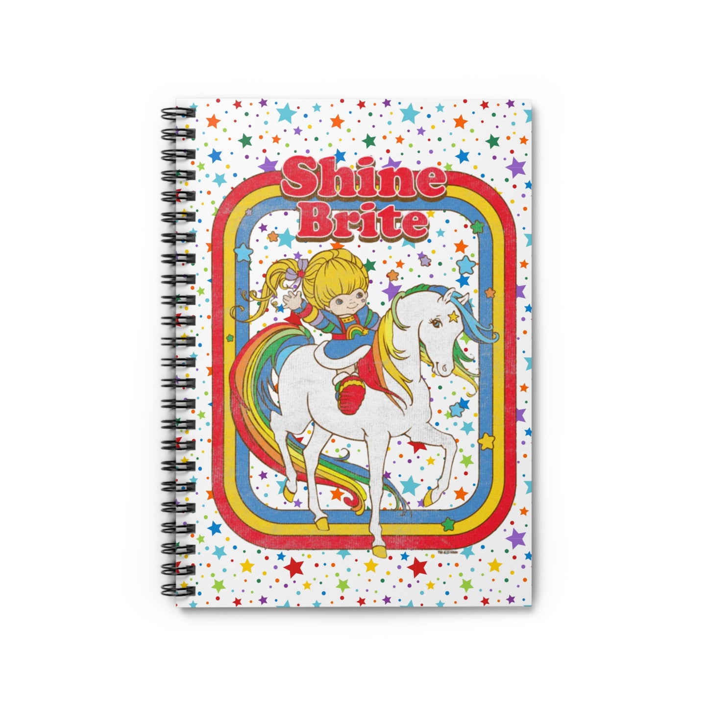 Rainbow Brite Spiral Notebook - 6x8