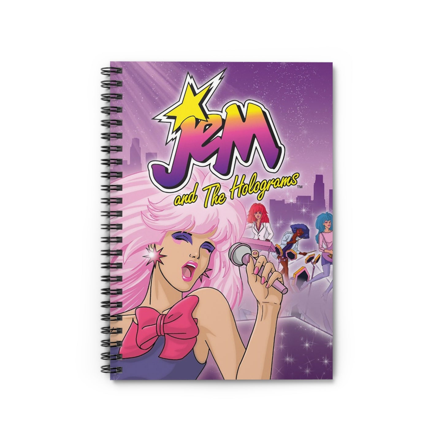 Jem and The Holograms Spiral Notebook, 6x8