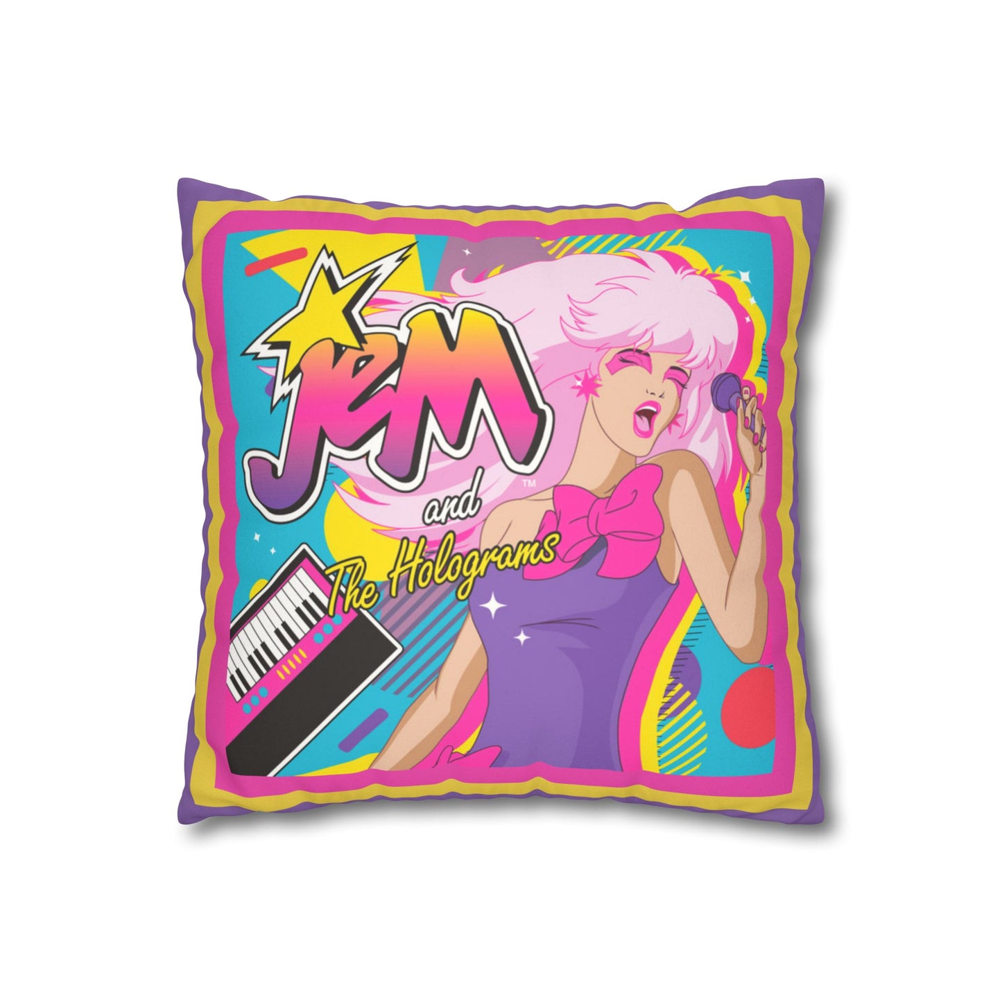 Jem and the Holograms Cushion Cover