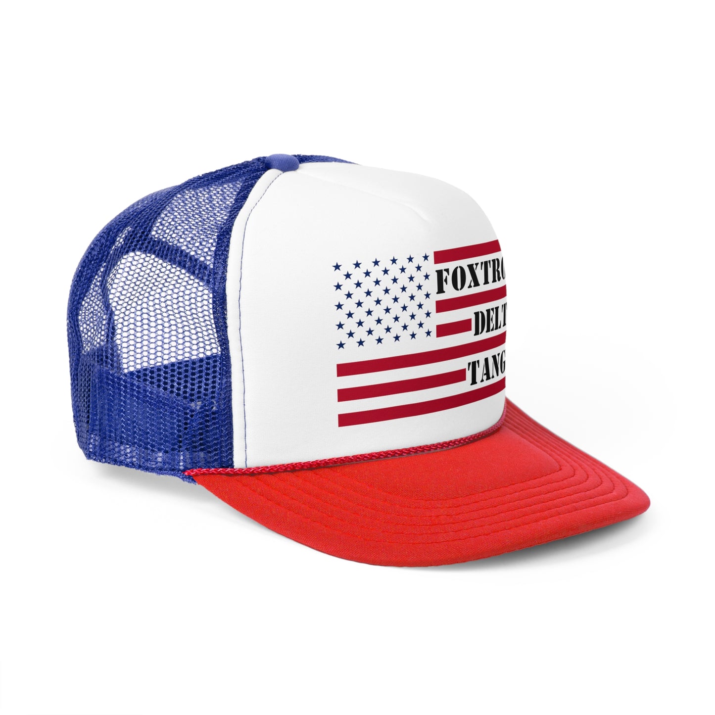 “FOXTROT DELTA TANGO” Anti-Trump Snap-Back Trucker Cap