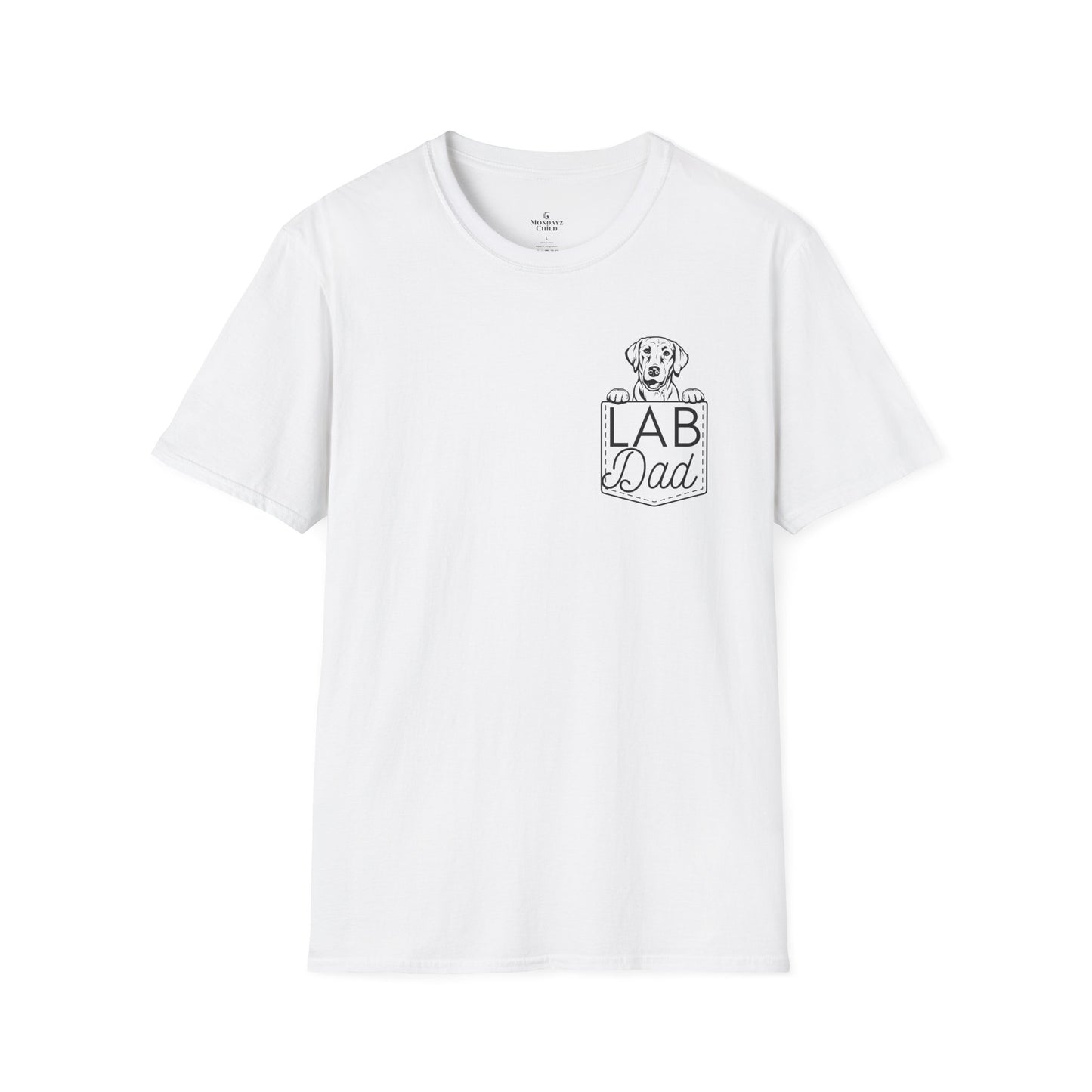 Lab Dad Faux Pocket T-Shirt