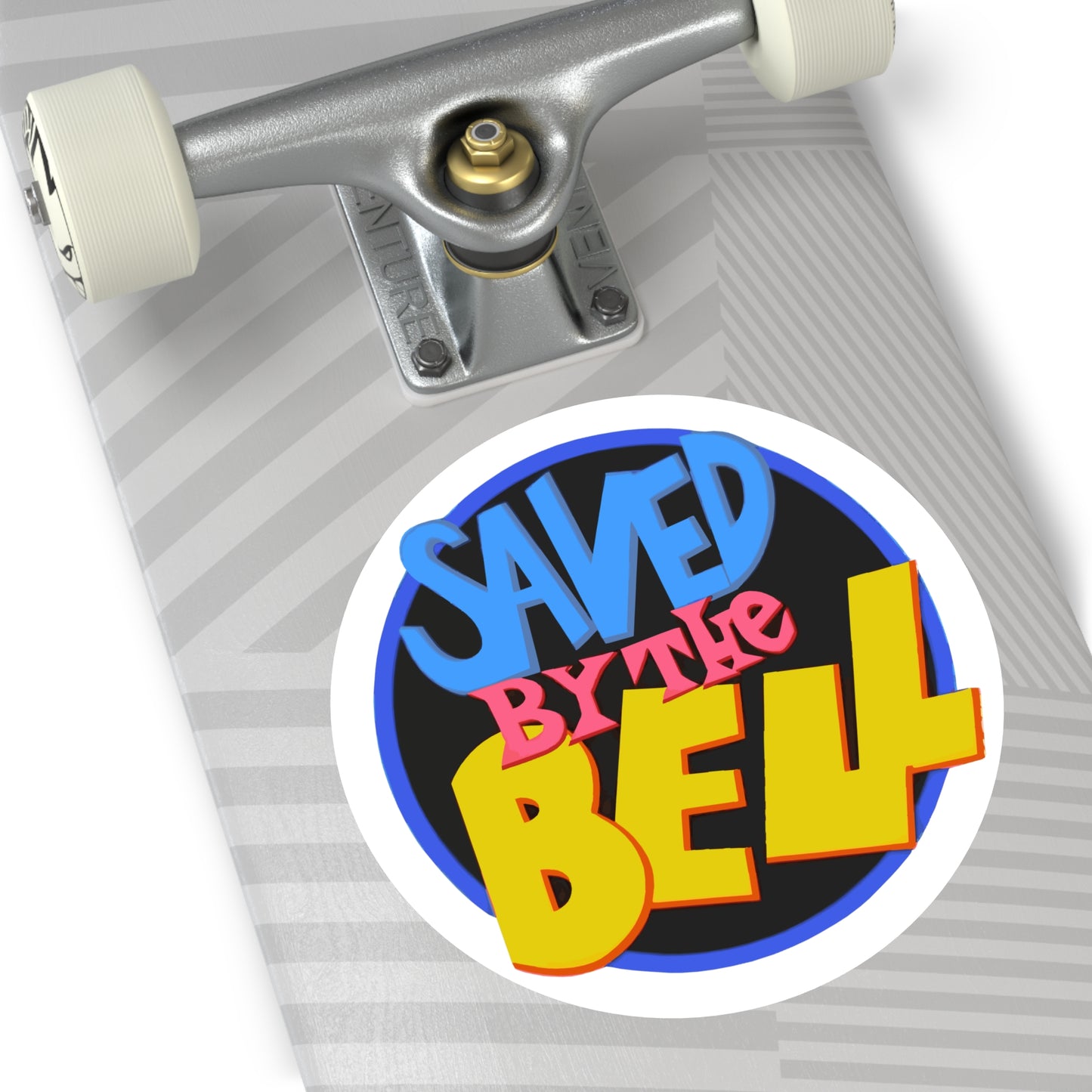 Saved By the Bell Round Vinyl Sticker