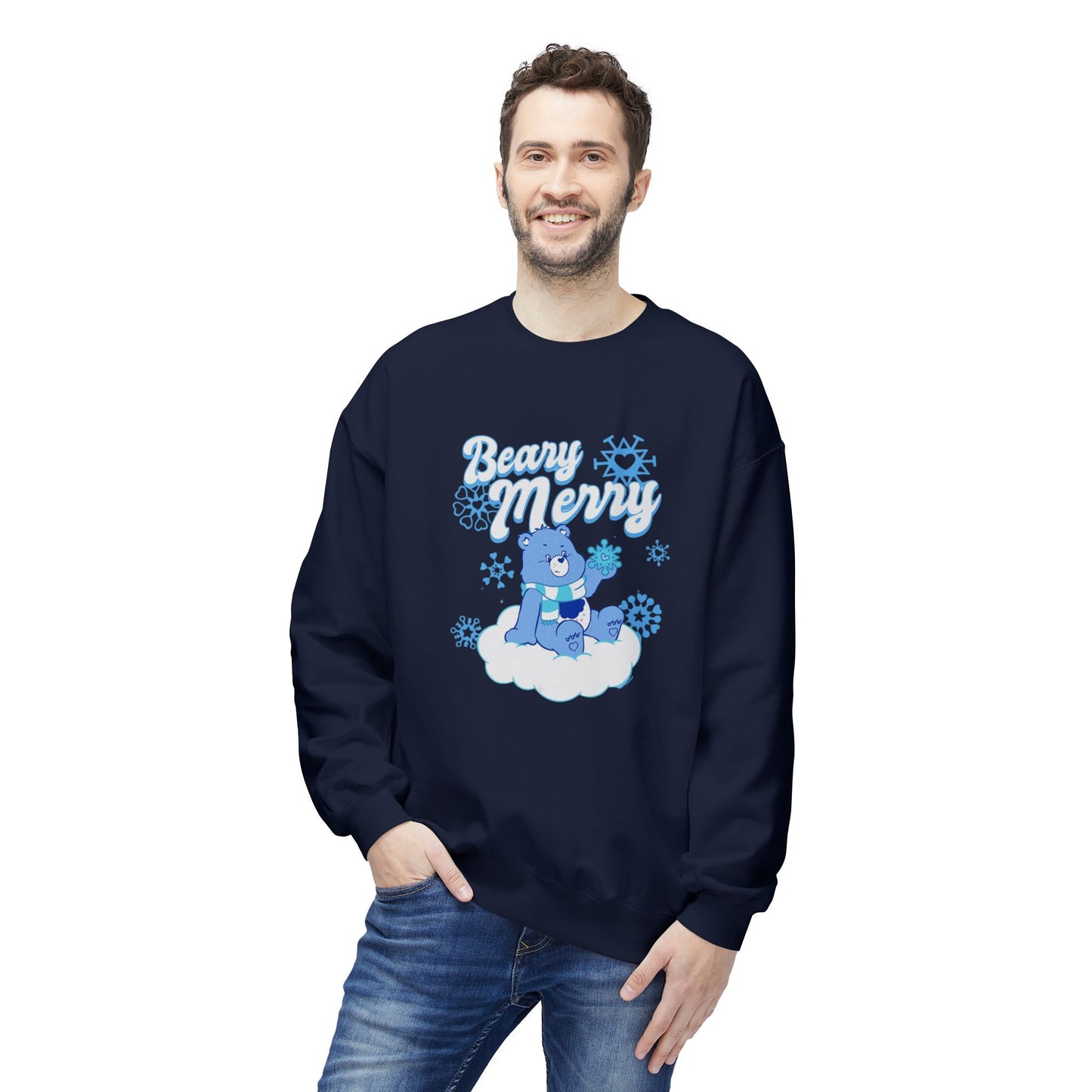 Care Bears ‘Beary Merry’ Christmas Sweatshirt — Nostalgic 80s Holiday Crewneck