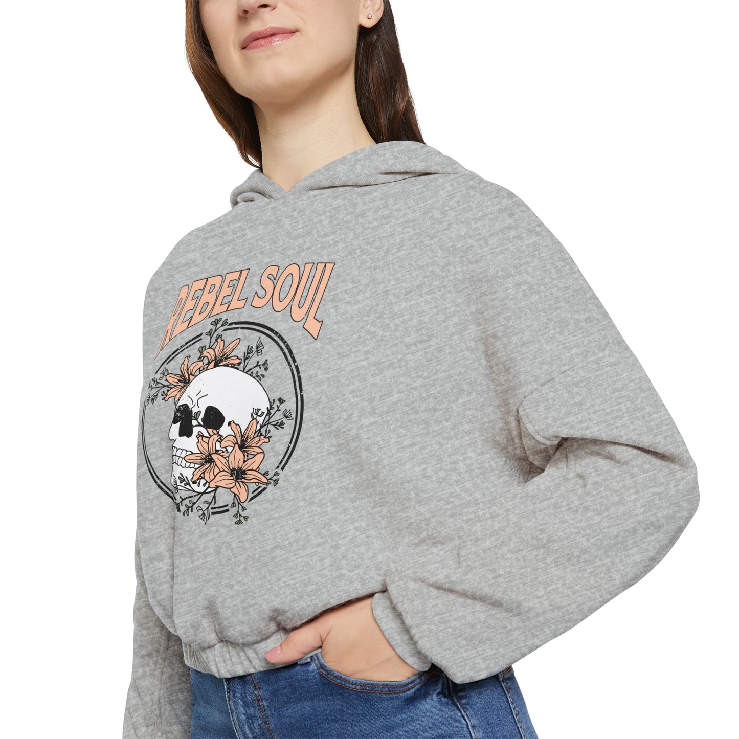 Cropped Hoodie - Rebel Soul