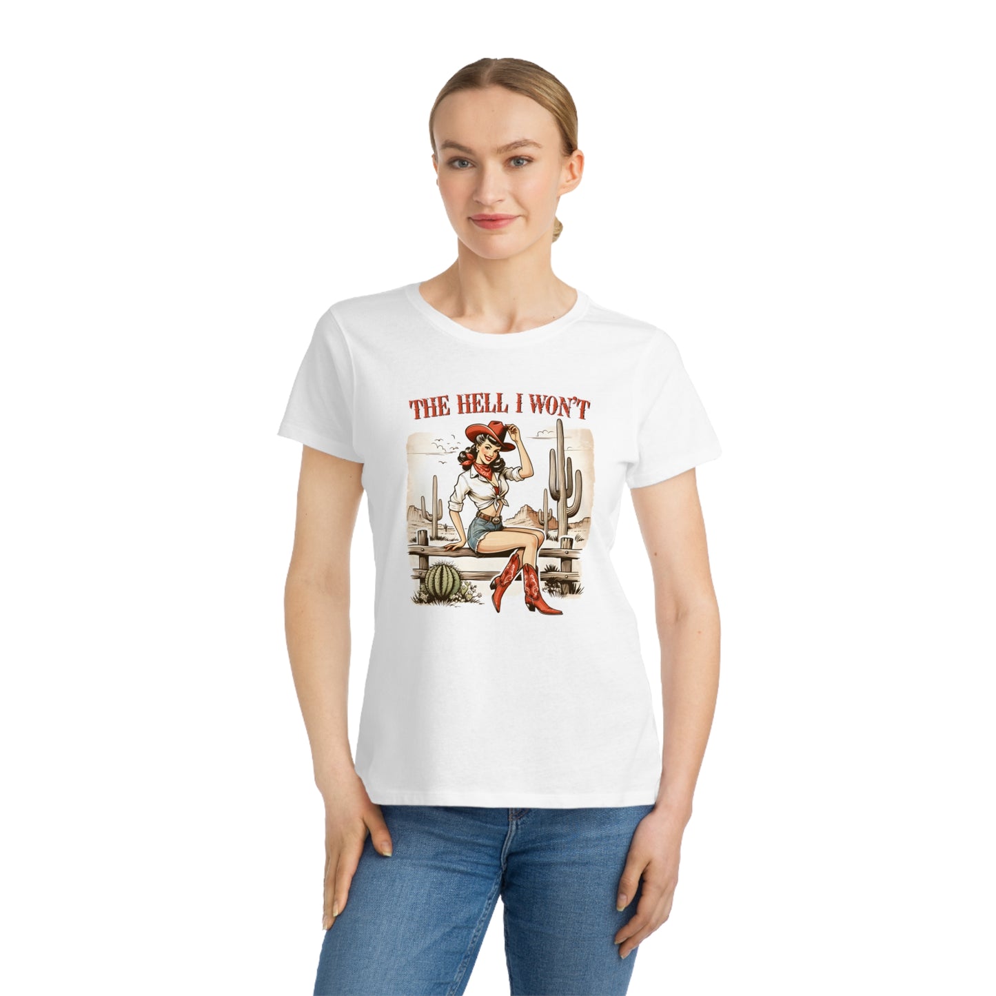 “The Hell I Won’t” Organic Tee, 3 designs