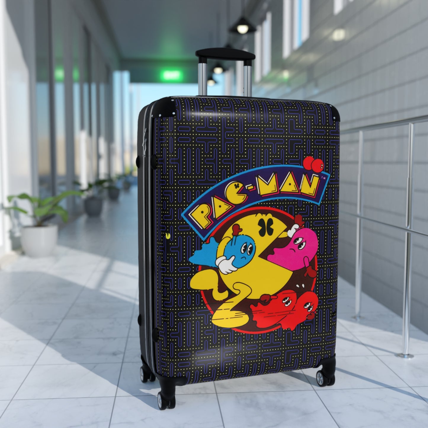 Pac-Man Rolling Suitcase, 3 Sizes