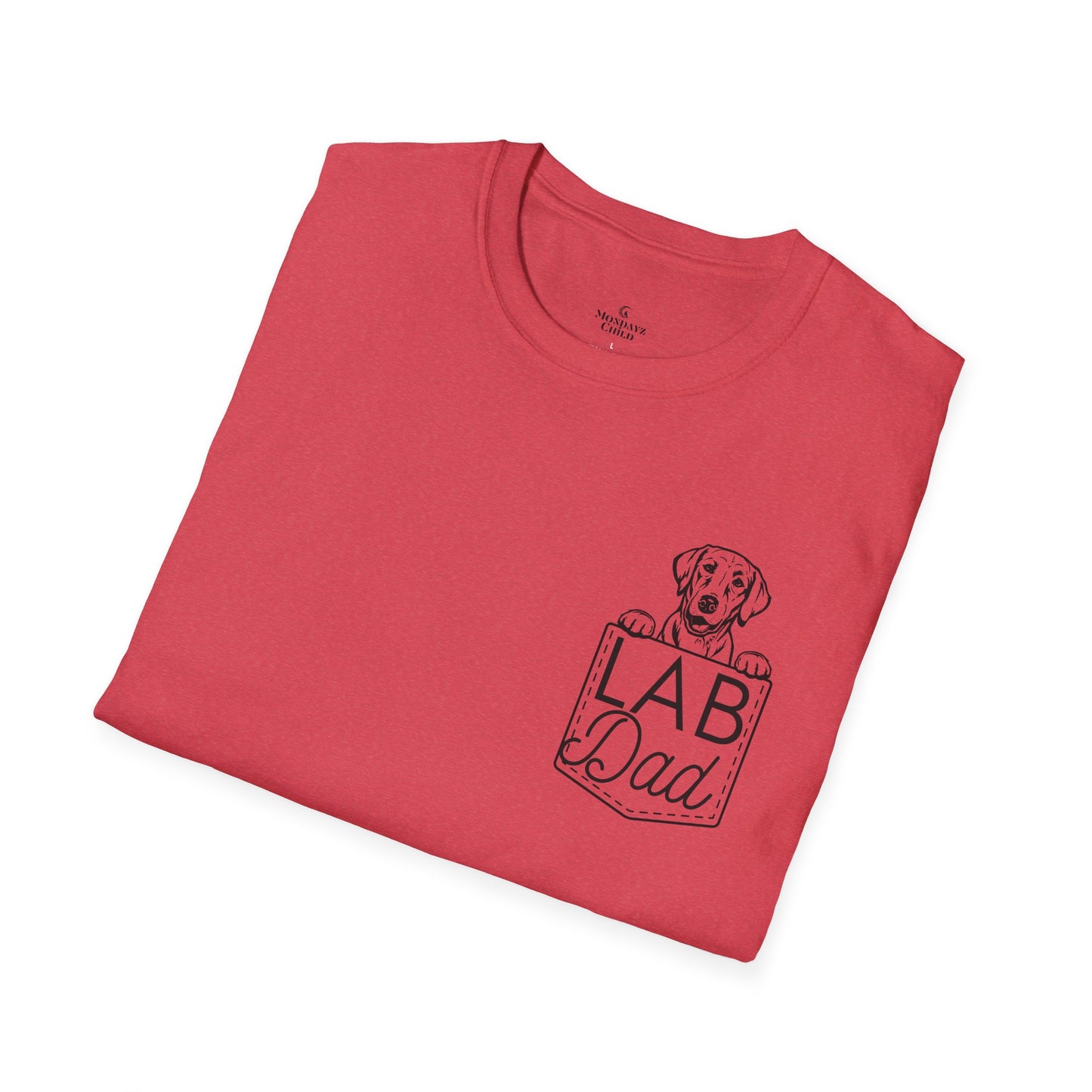 Lab Dad Faux Pocket T-Shirt