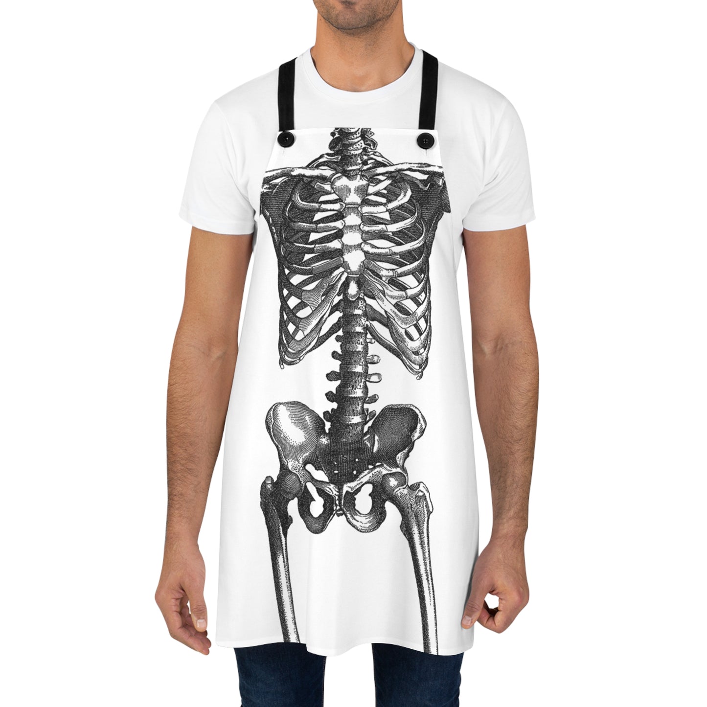 "No Bones About It" Skeleton Apron