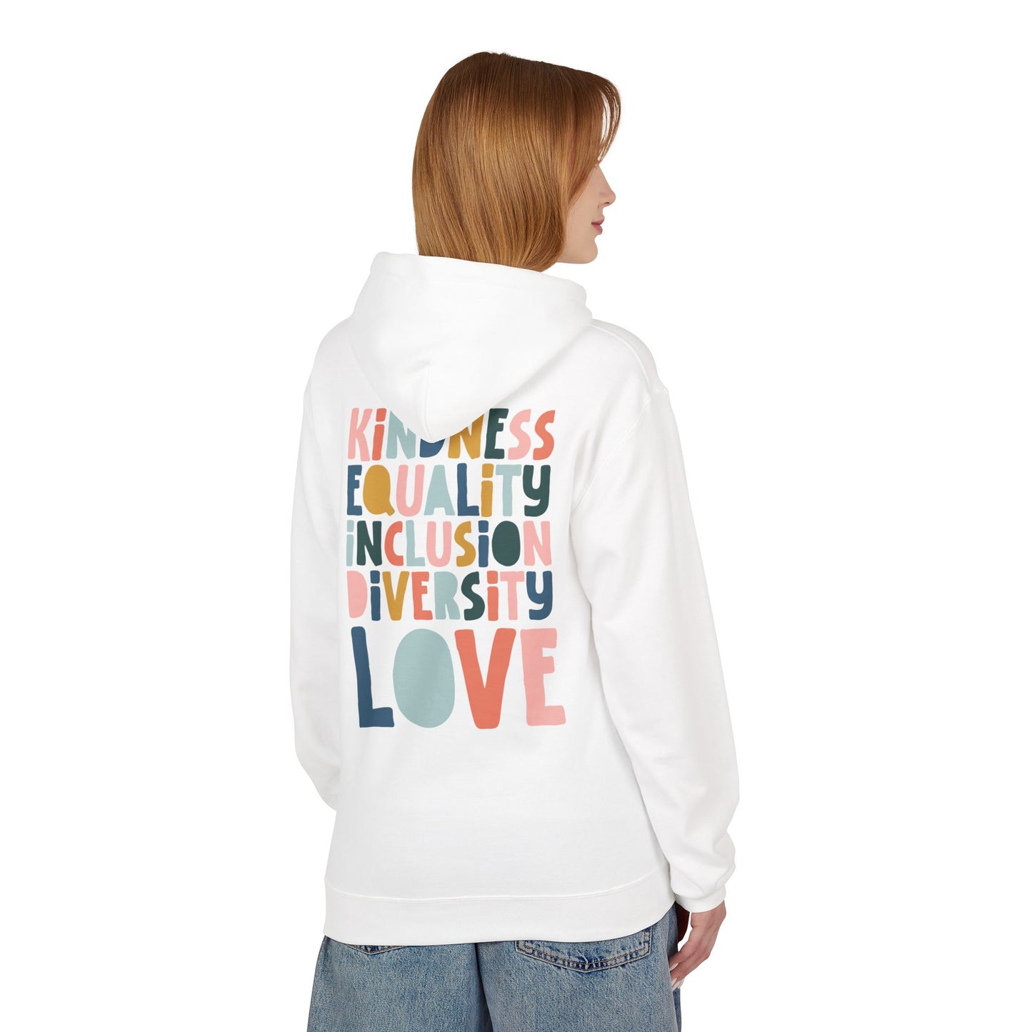 Love & Kindness Unisex Fleece Hoodie