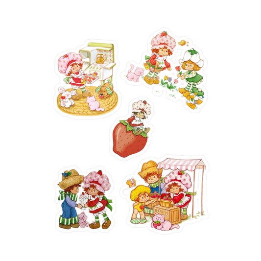 Strawberry Shortcake and Friends Sticker Sheet #1