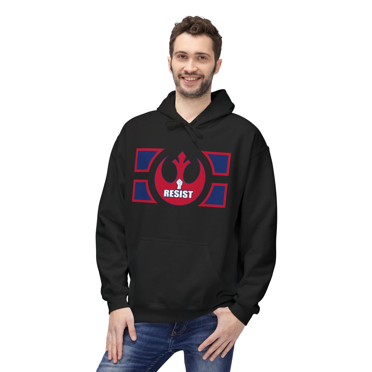 Resist Unisex Fleece Hoodie