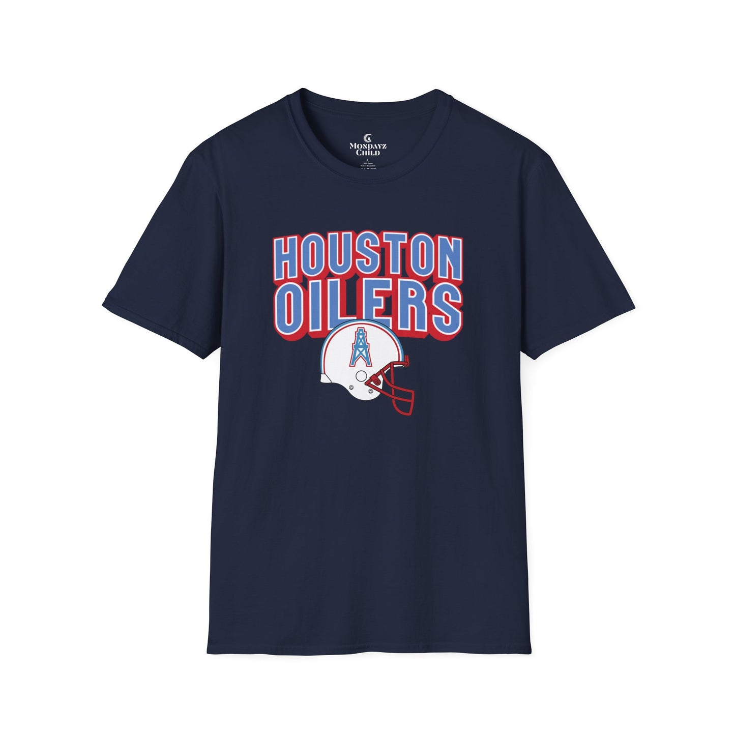 Houston Oilers Retro Helmet Unisex T-Shirt | up to 5X