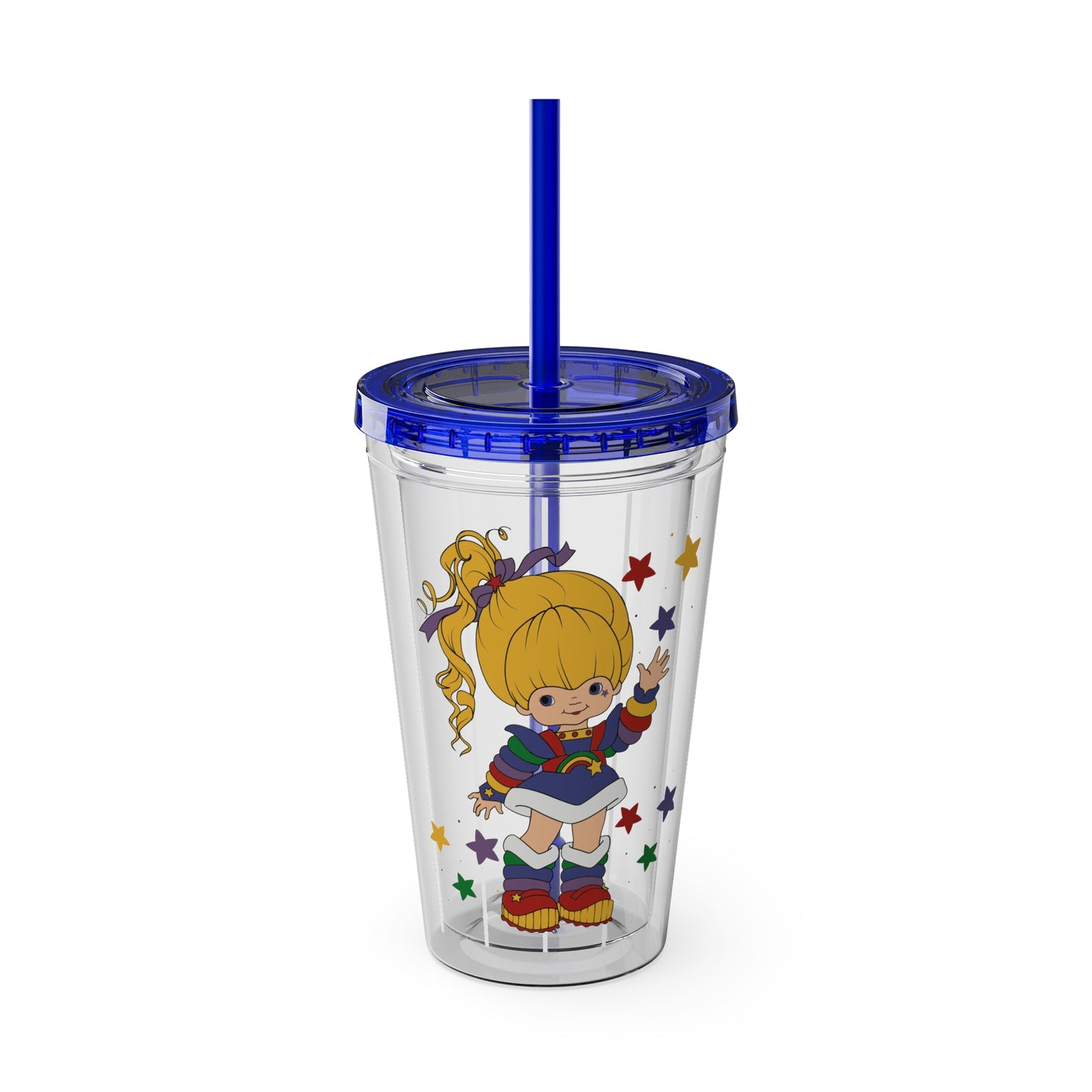 Rainbow Brite 16oz Acrylic Tumbler