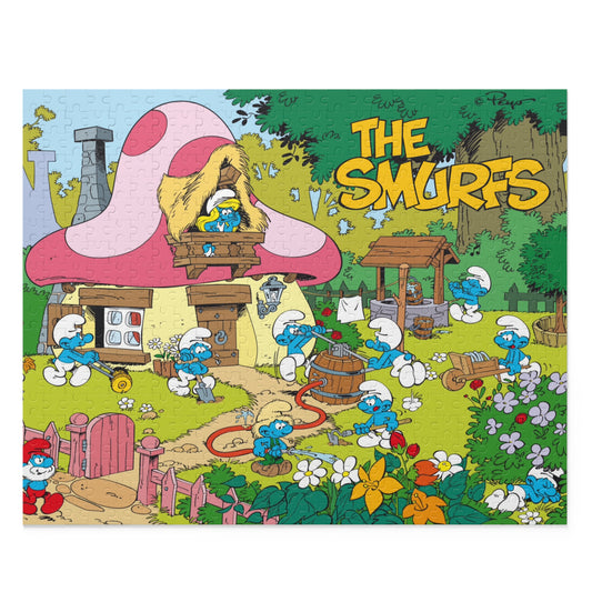 Smurfs Puzzle (500 piece, 20in x 14in)