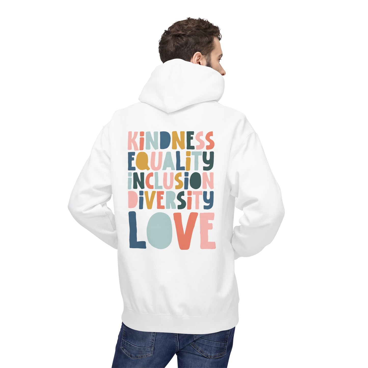 Love & Kindness Unisex Fleece Hoodie