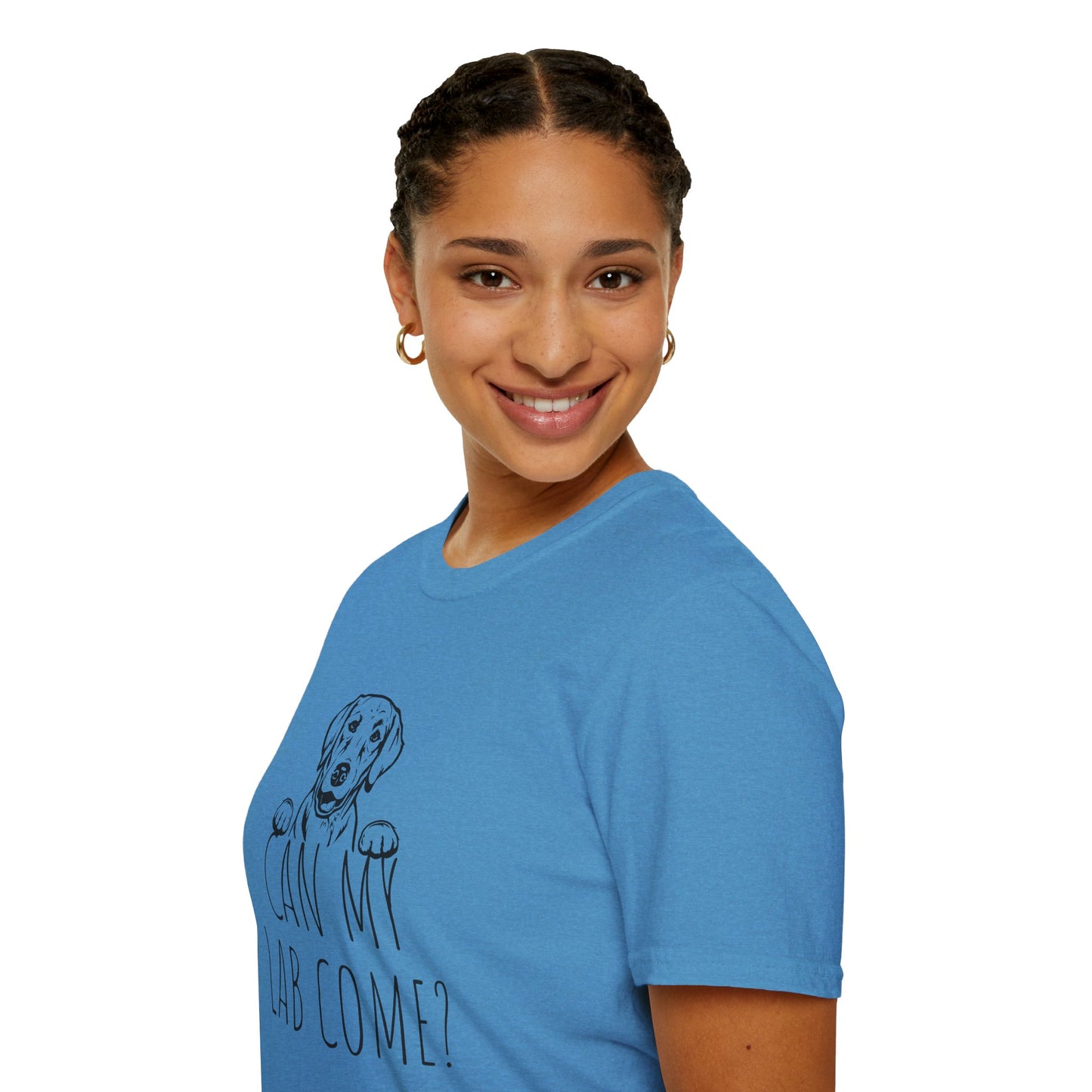"Can My Lab Come?" Unisex Dog Lover's T-Shirt
