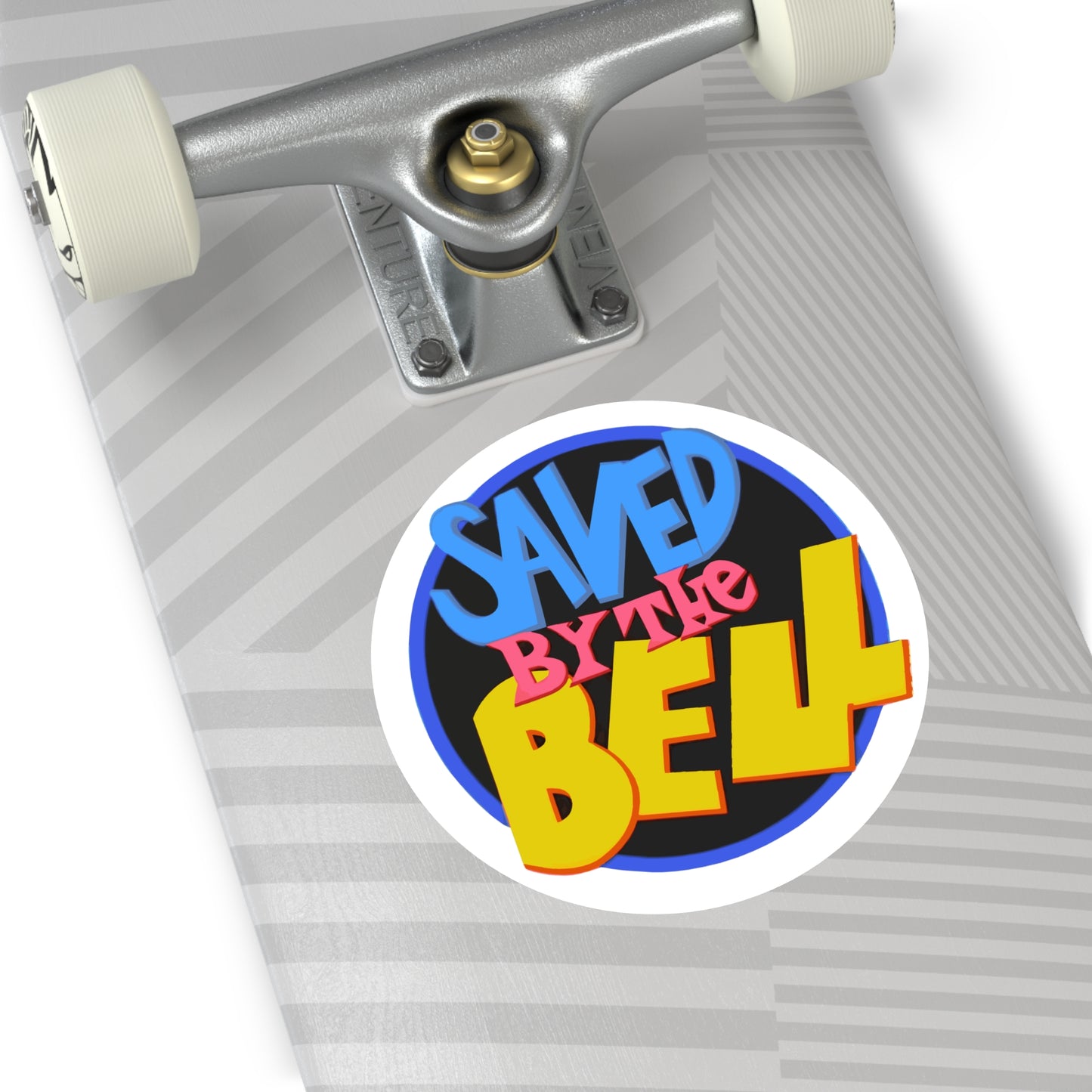 Saved By the Bell Round Vinyl Sticker