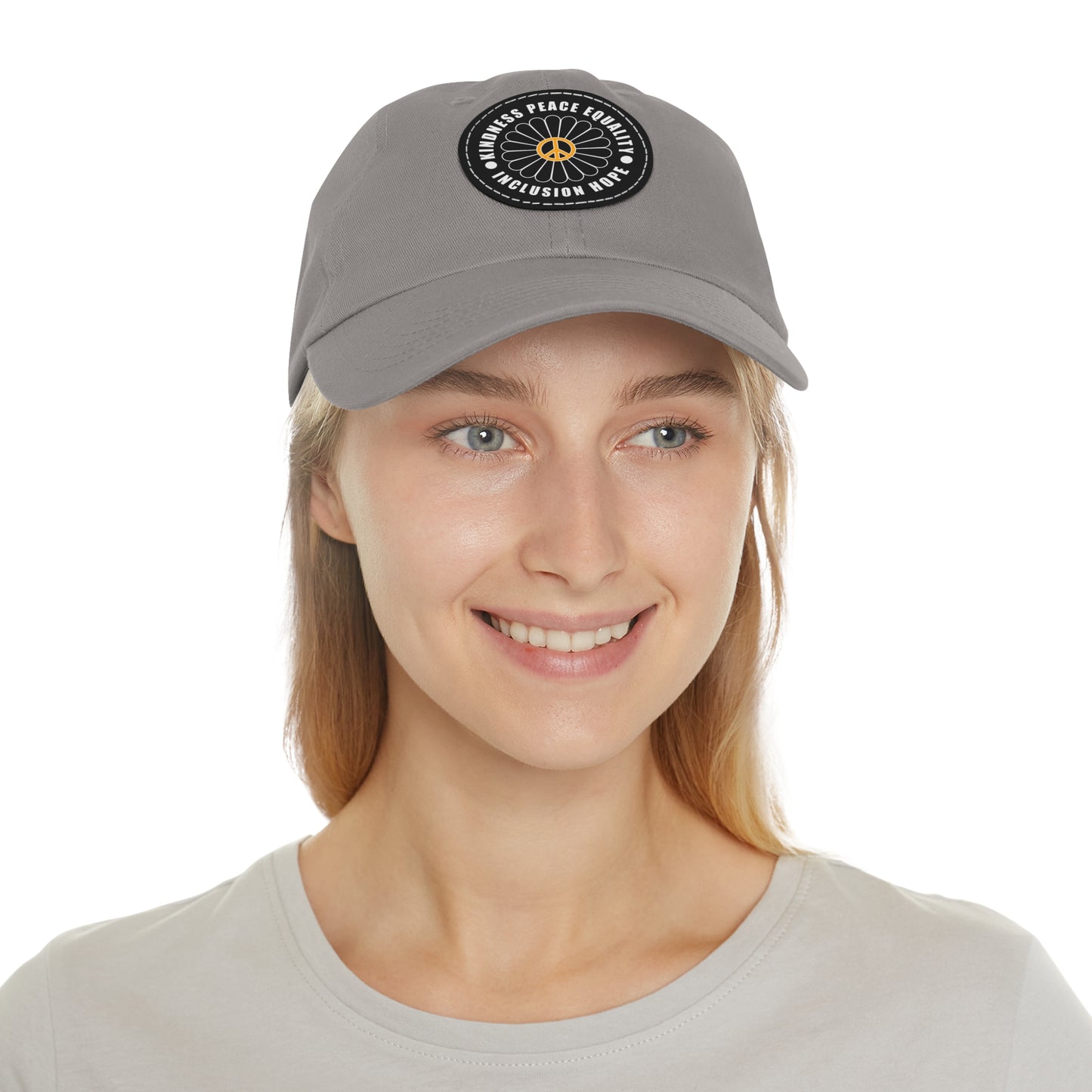 Black Patch Hat - Kindness & Peace
