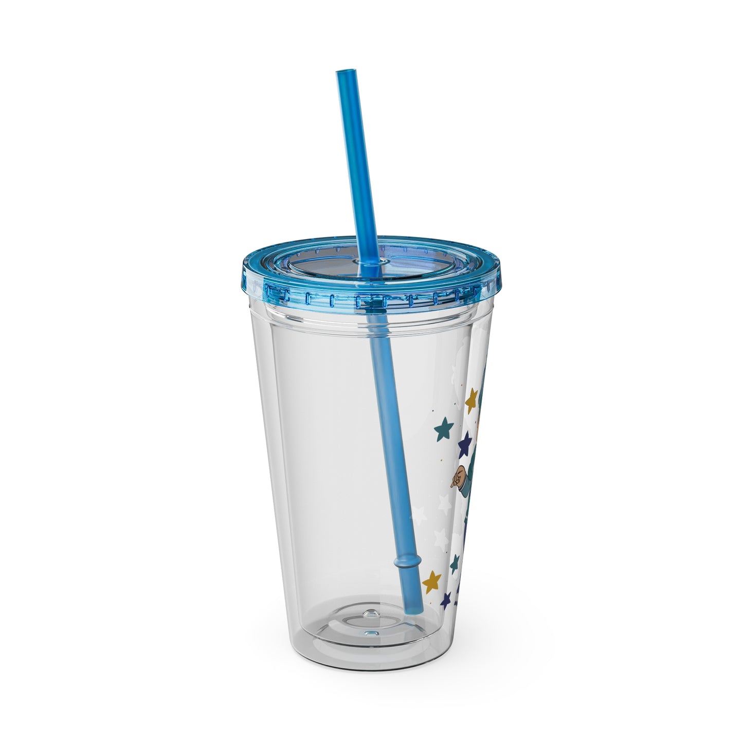 Rainbow Brite 16oz Acrylic Tumbler featuring Buddy Blue