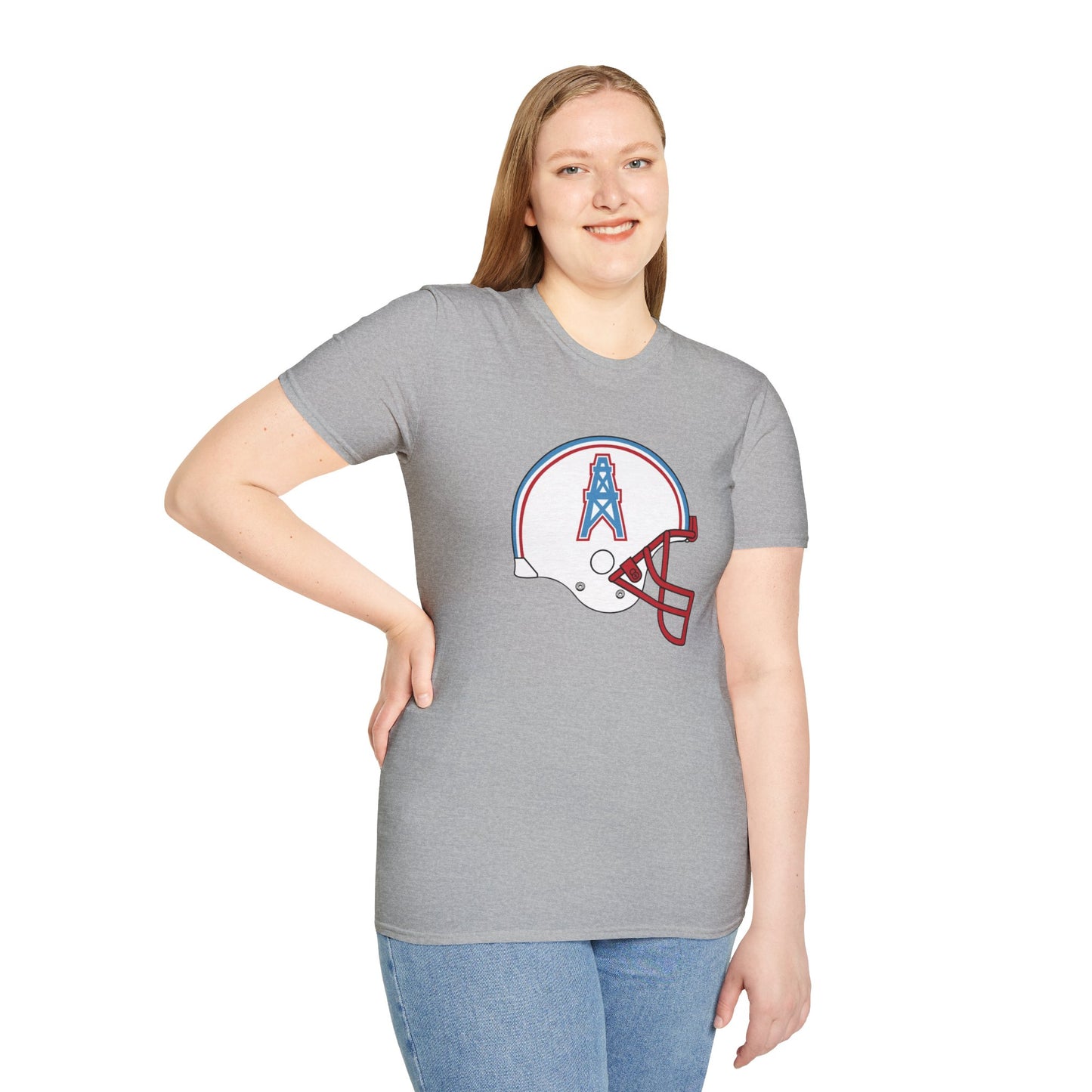 Houston Oilers Retro Helmet Unisex T-Shirt | Up to 5X