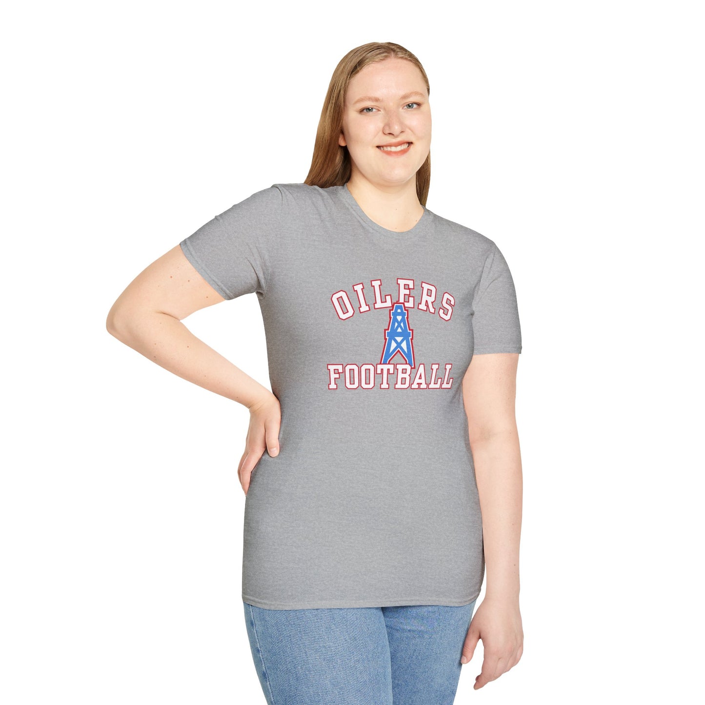 Houston Oilers “Oilers Football” Unisex T-Shirt | up to 5X