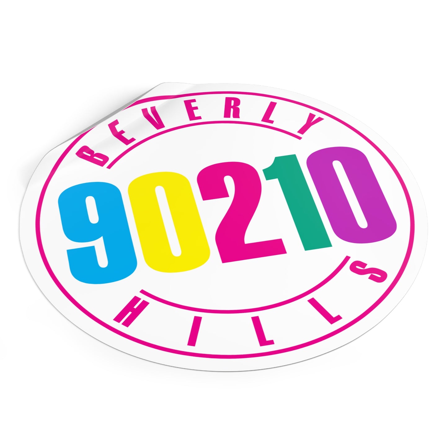 Beverly Hills 90210 Vinyl Stickers