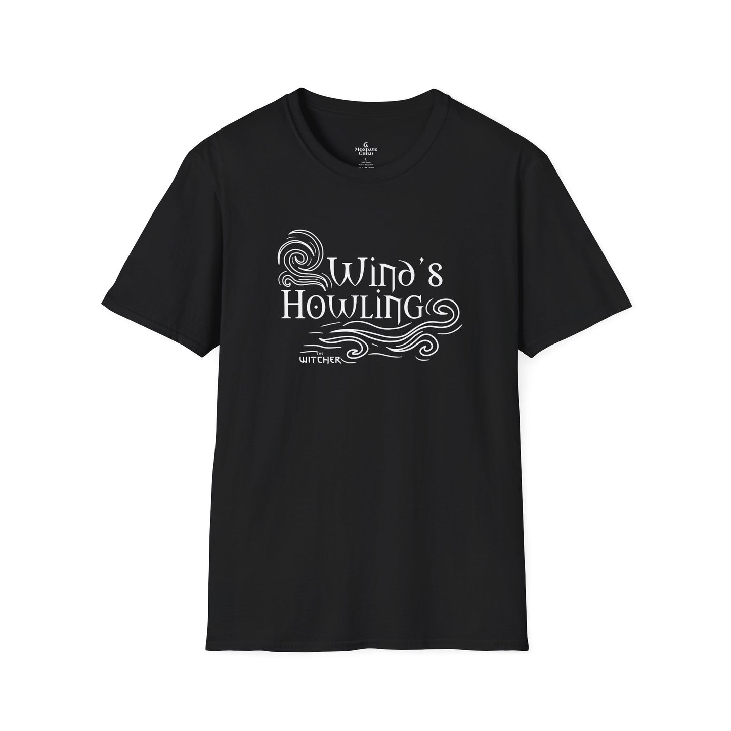 “Wind’s Howling” Witcher Video Game Unisex Softstyle T-Shirt