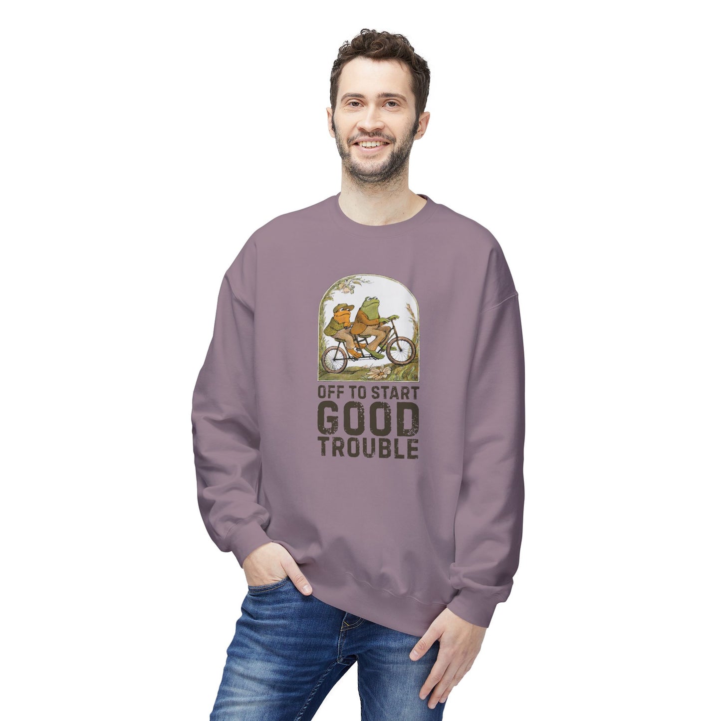 GOOD TROUBLE Protest Sweatshirt
