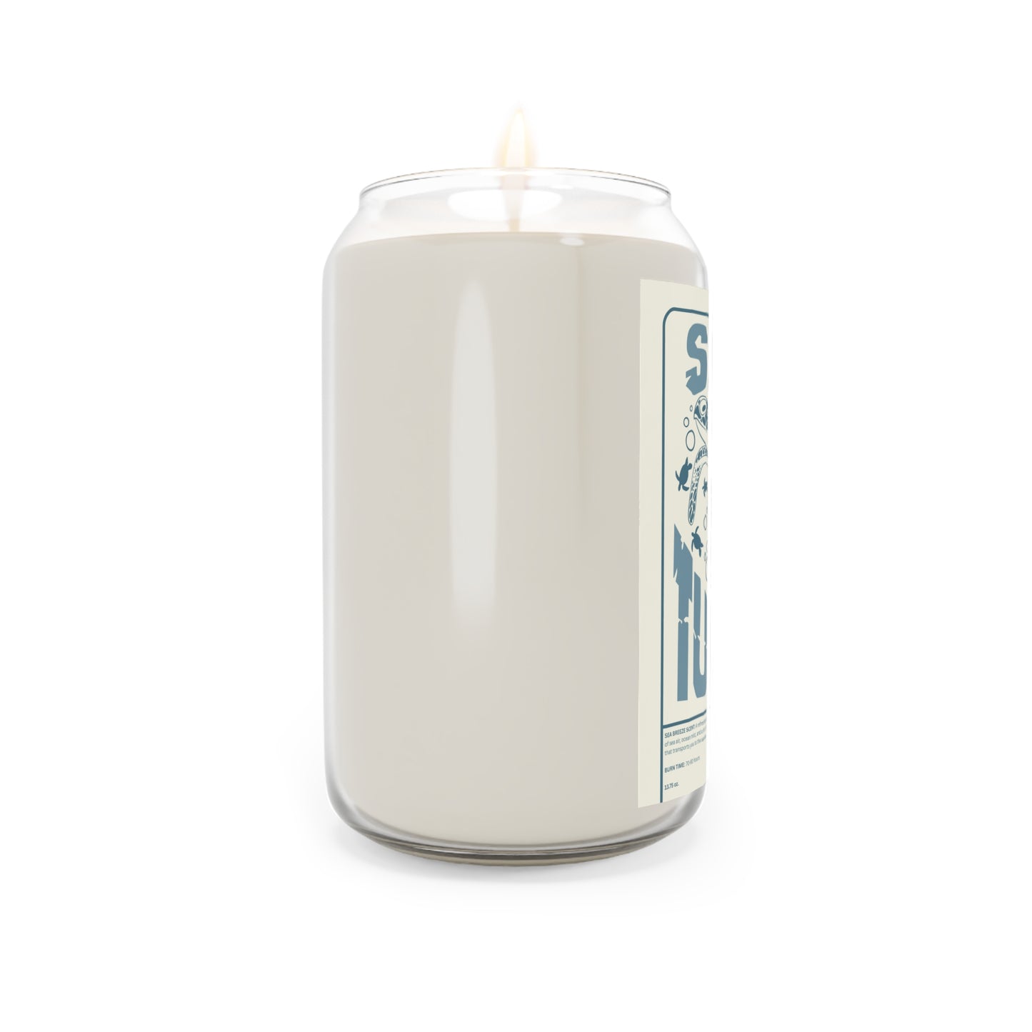 Eco-Friendly Scented Candle - 'Save the Turtles'