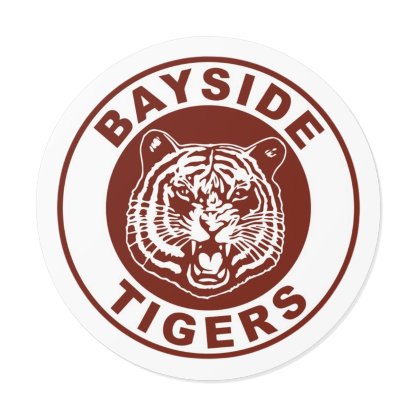 Saved By the Bell Bayside Tigers Stickers