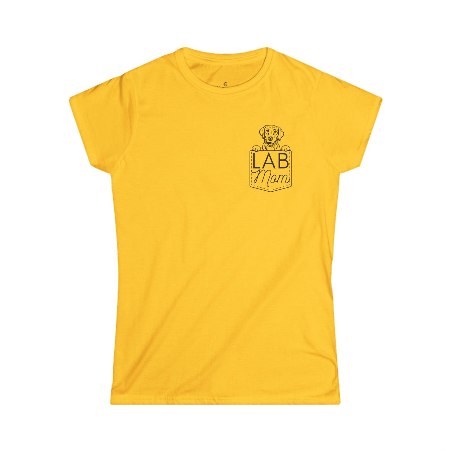 Lab Mom Faux Pocket Tee