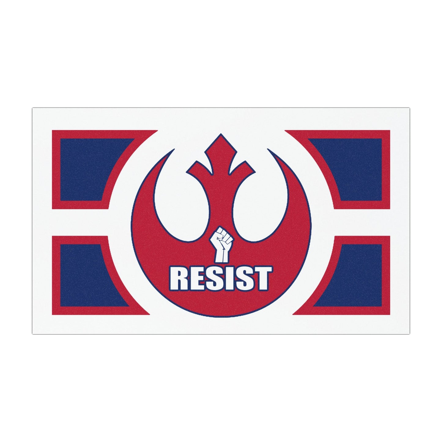 Rebel Spirit Car Magnet - 'RESIST' Design