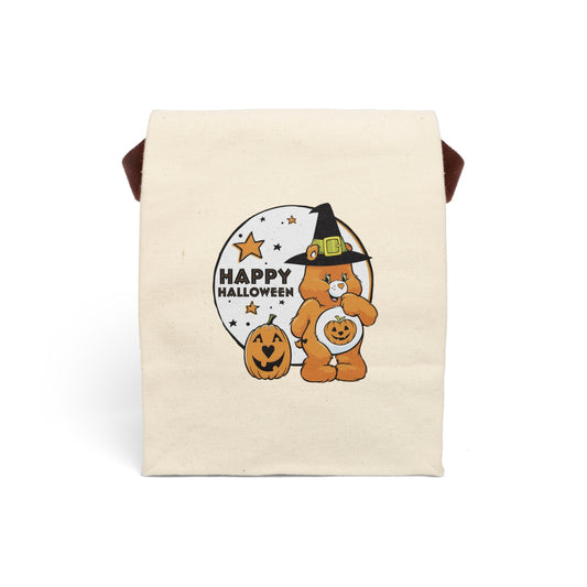 Canvas Lunch Bag - Halloween Care Bear