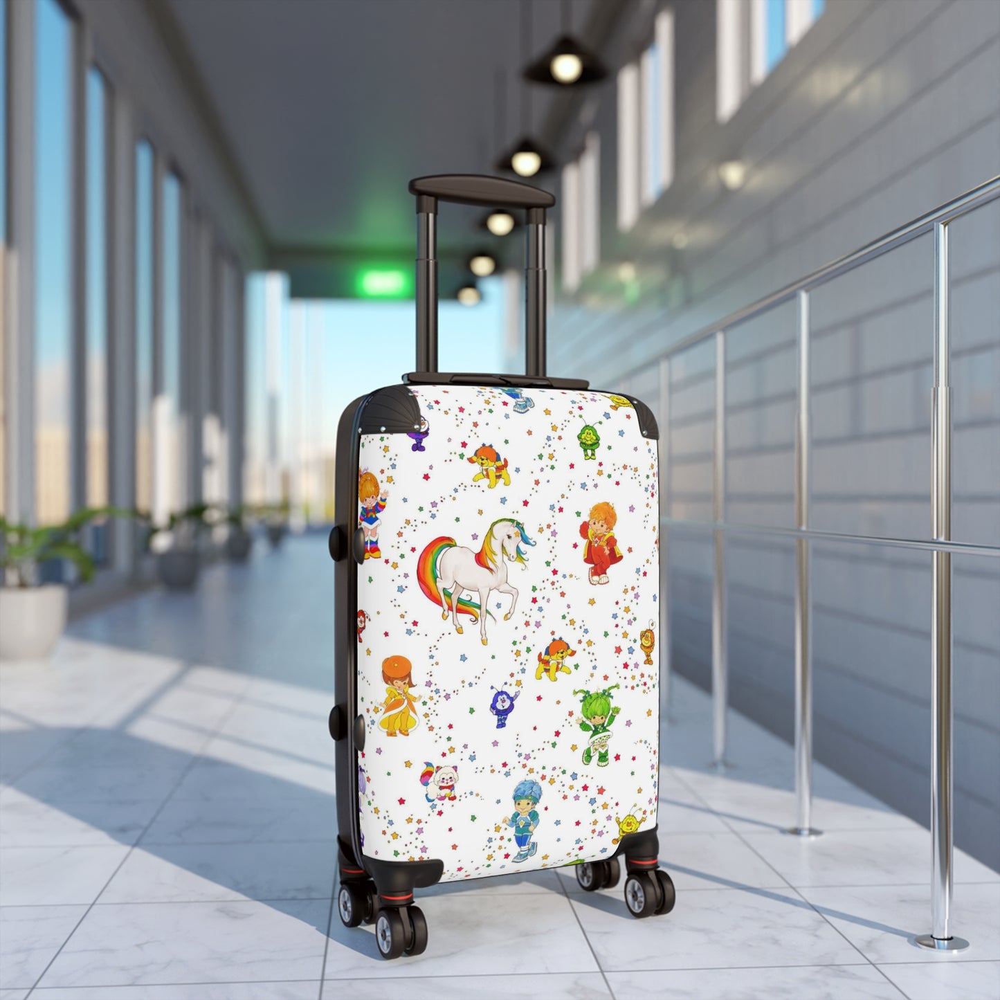 Rainbow Brite and Starlite Rolling Luggage