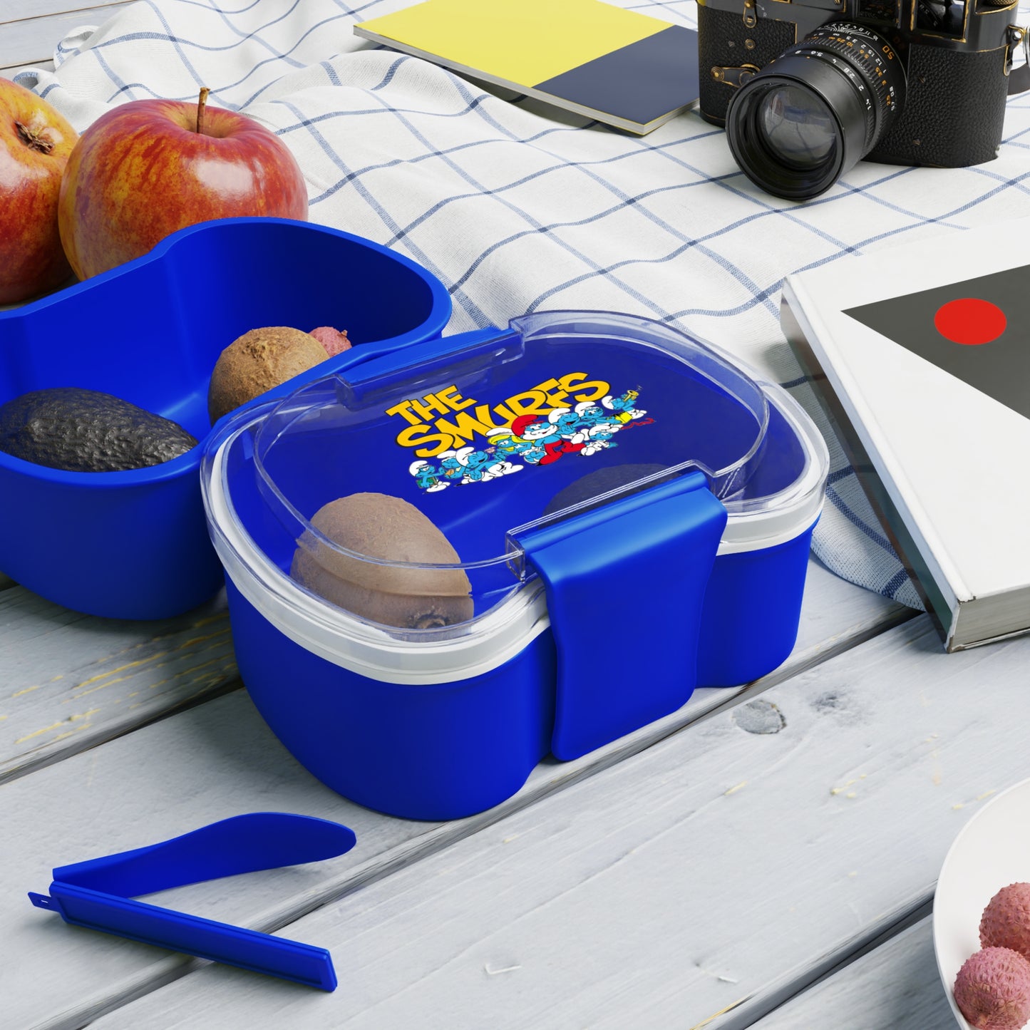 The Smurfs Two-Tier Bento Box