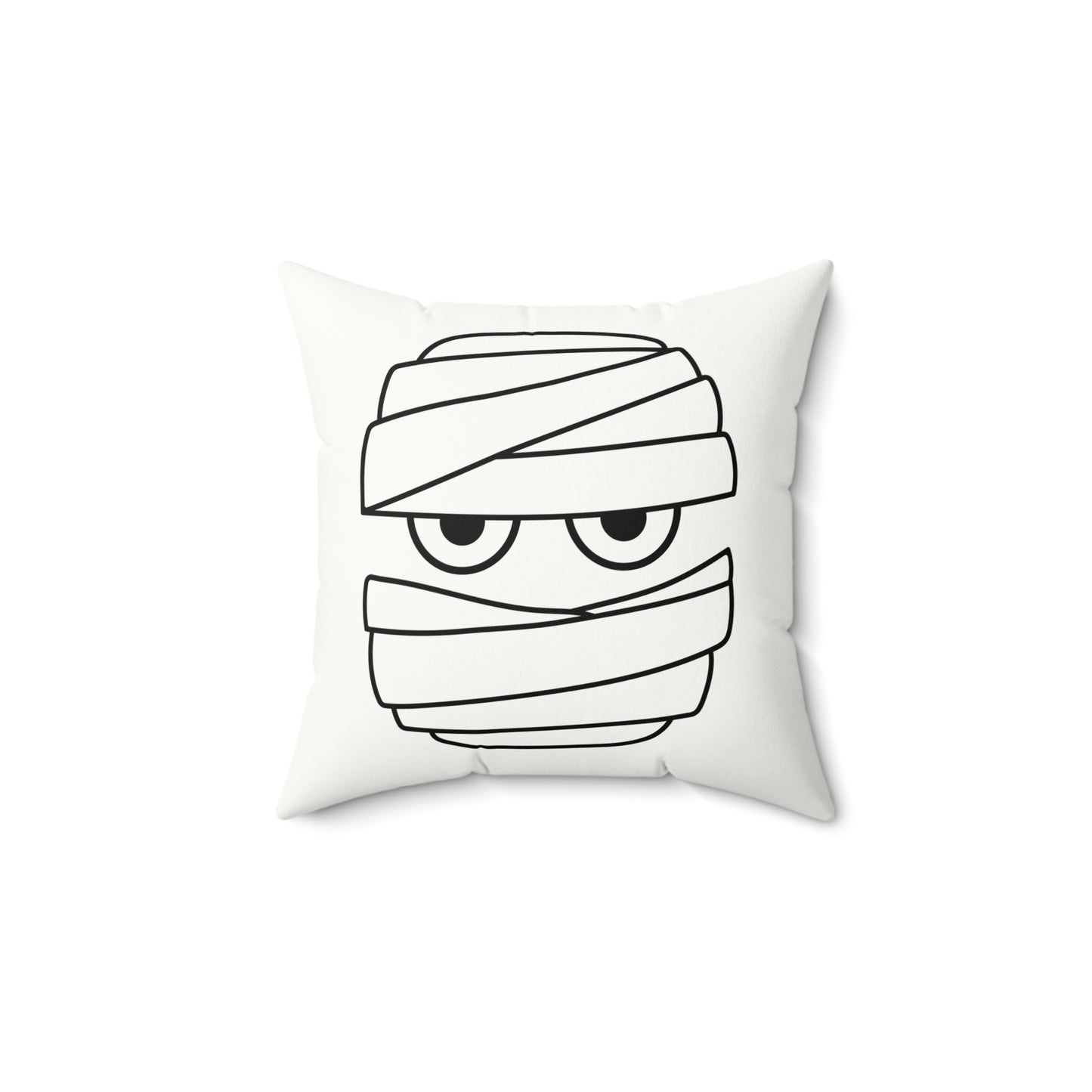 Halloween Pillow with Insert - Mummy