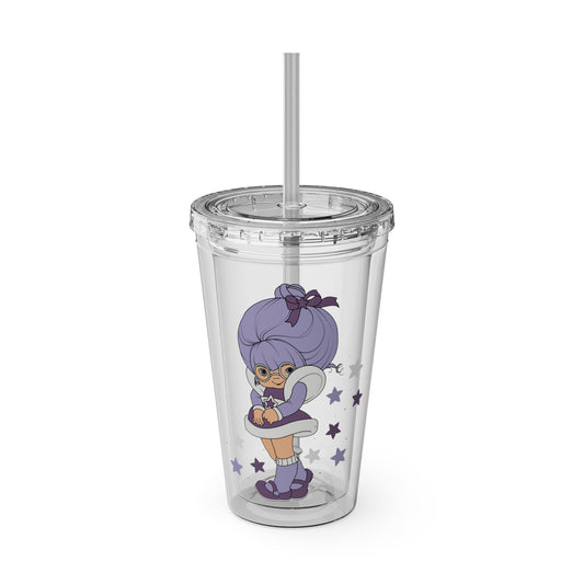 Rainbow Brite 16oz Acrylic Tumbler featuring Shy Violet