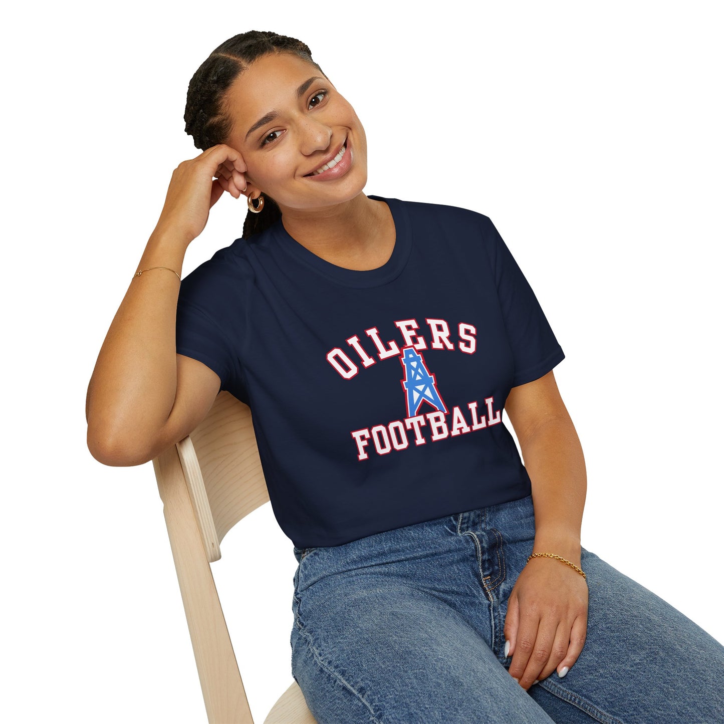 Houston Oilers “Oilers Football” Unisex T-Shirt | up to 5X