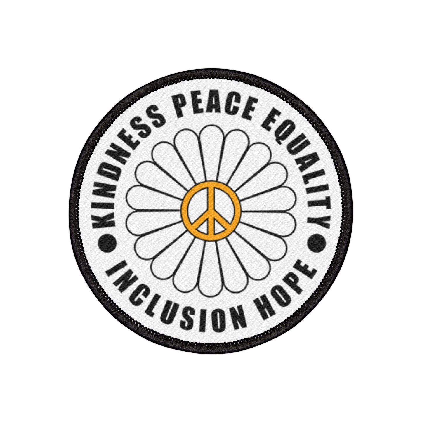 Iron-On Patch - PEACE & KINDNESS
