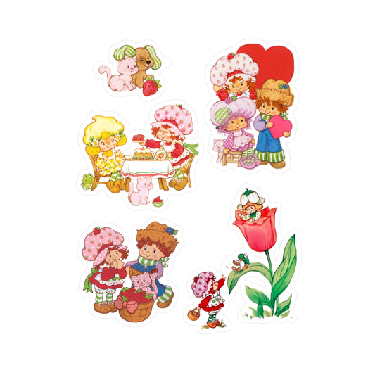 Strawberry Shortcake and Friends Sticker Sheet #2