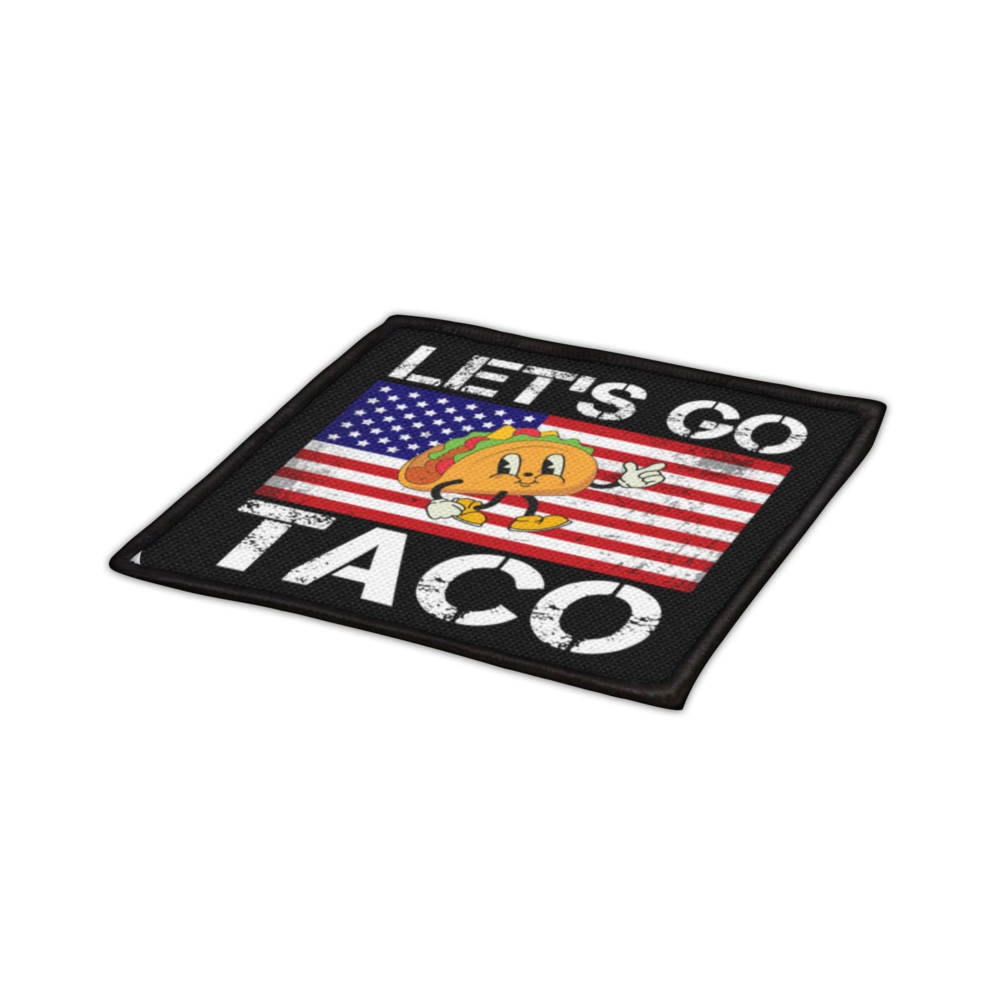 LET’S GO TACO Iron-on Patch